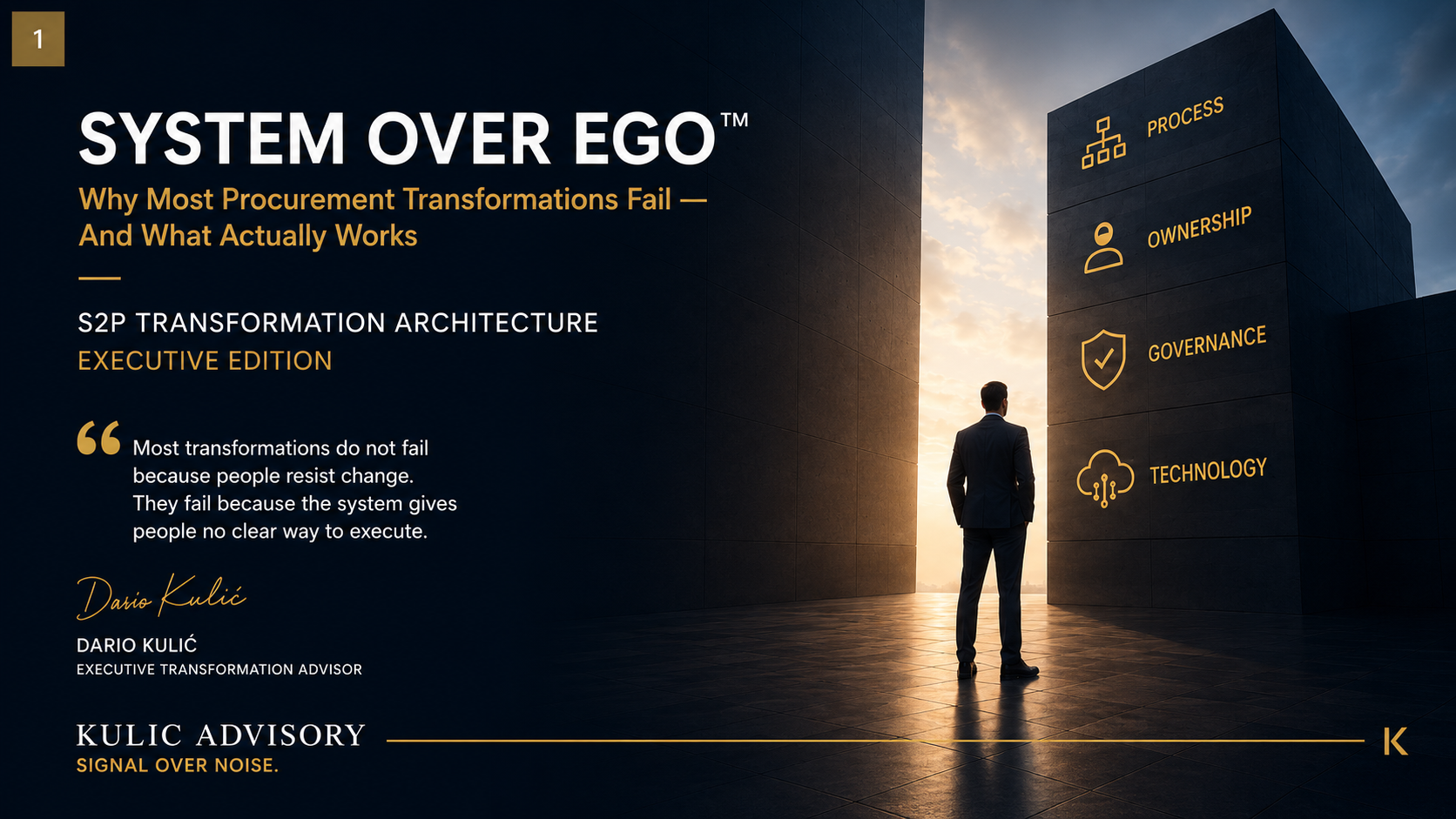System Over Ego keynote preview slide 1.